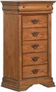 Elements International Shenandoah Classic Oak Lingerie Chest-0