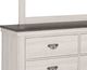 Crown Mark Leighton Gray/White Dresser-2