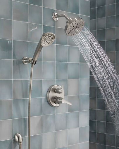 Delta Galeon® 14S Lumicoat® Stainless 3-Setting Integrated Diverter Trim-2