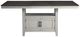 Steve Silver Co. Hyland 7-Piece Charcoal/Stone Gray Counter Dining Set-2