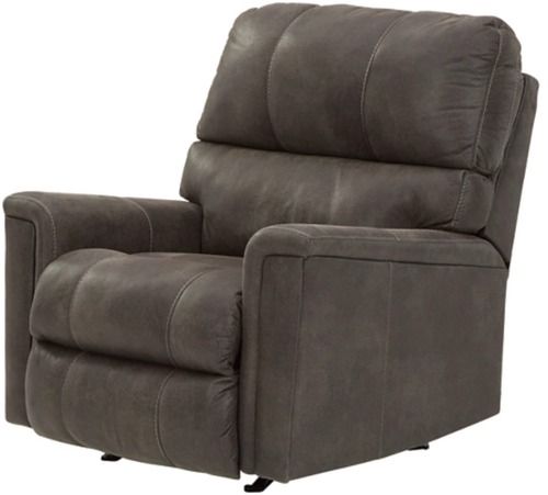 Signature Design by Ashley® Navi Smoke Manual Rocker Recliner-3