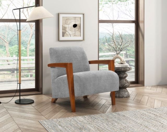 Homelegance® Odessa Gray Accent Chair-1