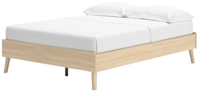 Signature Design by Ashley® Cabinella Tan Full Platform Bed-3