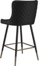 Inspire™ Xander 2-Piece Black 26" Counter Stool-1