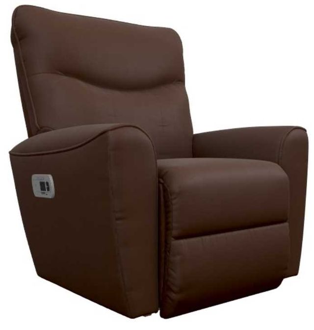 La-Z-Boy® Belmont Chestnut Power Rocking Recliner with Headrest-0