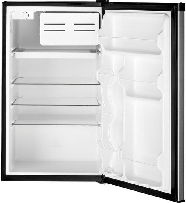 GE® 20" 4.4 Cu. Ft. CleanSteel® Compact Refrigerator-1
