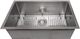 ZLINE Meribel 33" Satin Stainless Steel Undermount Single Bowl Kitchen Sink with Bottom Grid-1
