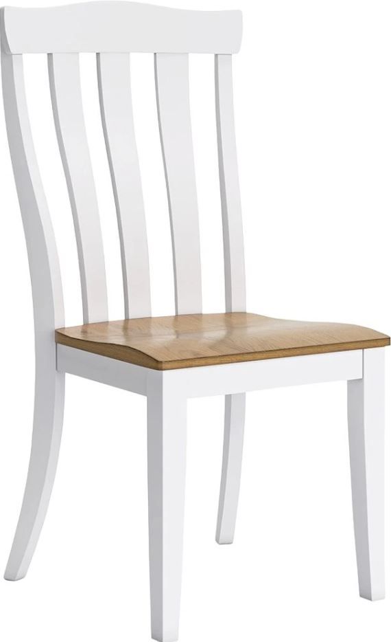 Signature Design by Ashley® Ashbryn Natural/White Dining Side Chair-0