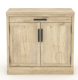 Sauder® Aspen Post® Prime Oak® Library Cabinet | Big Sandy