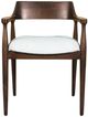 Modus Furniture Amaroo Honey Date Upholstered Dining Arm Chair-2