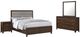 Coaster® Welsley 4-Piece Taupe/Walnut California King Bedroom Set-0