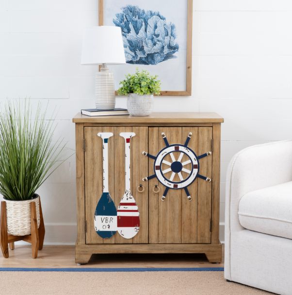 Coast2Coast Home™ Delmar Natural Accent Cabinet-1