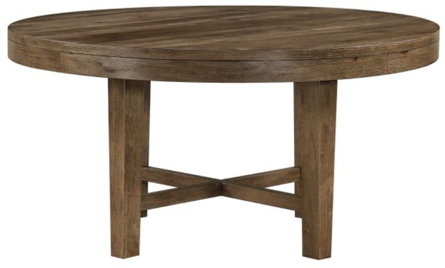 Homelegance® Matisse Brown Round Dining Table-0