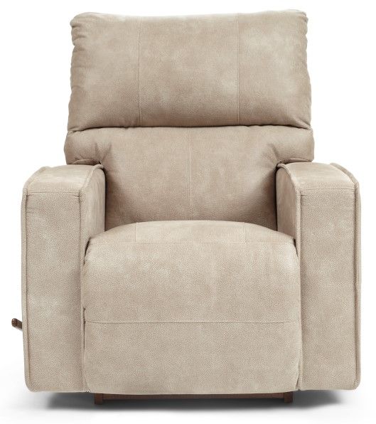 La-Z-Boy® Maddox Sand Manual Rocking Recliner-1