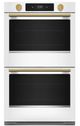 KitchenAid® 30” Porcelain White Smart Double Electric Wall Oven with Assisted Cooking Modes-0