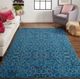 Feizy Remmy Blue/Dark Blue 5' x 8' Rug-5