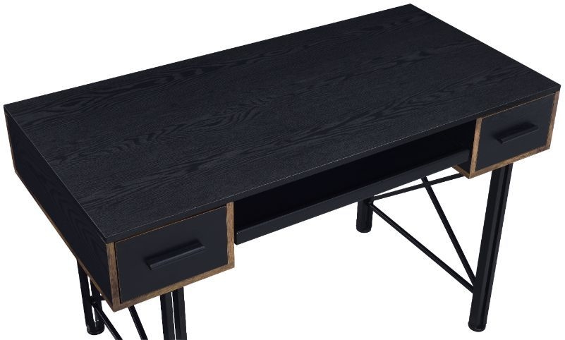 アクメACME Furniture TABLE / BLACK ACME Furniture Settea Black Computer Desk | Urner's