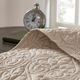 Olliix by Madison Park Quebec Khaki Twin Reversible Bedspread Set-3
