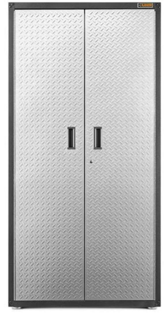 Gladiator® Ready-to-Assemble Silver Tread All-Season Gearcloset-0