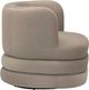 TOV Furniture Astor Taupe Swivel Hotel Lounge Chair-4