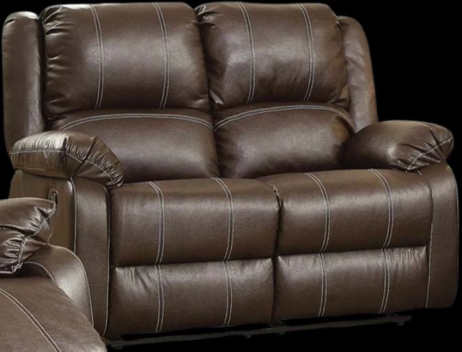 ACME Furniture Zuriel Brown Manual Motion Loveseat