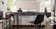Diamond Sofa® Hammond Grey Drawer Desk-1