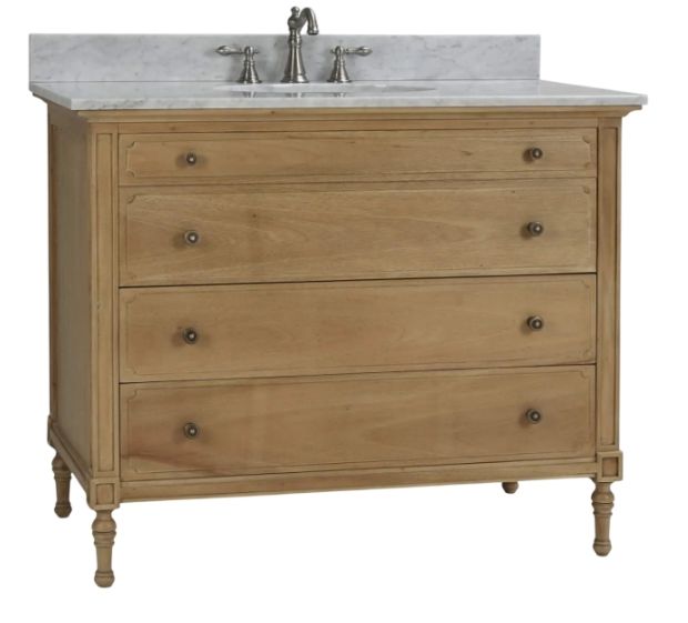 Bramble Customizable Carrington Single Vanity-0