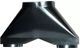Vent-A-Hood 12" Black Duct Transition-0