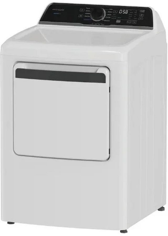 Frigidaire® 7 Cu. Ft. White Front Load Electric Dryer-3