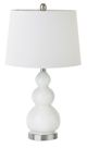Olliix by 510 Design Covey 2 White Table Lamp Set-1