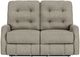 Flexsteel® Customizable Devon Power Reclining Loveseat with Power Headrests-4