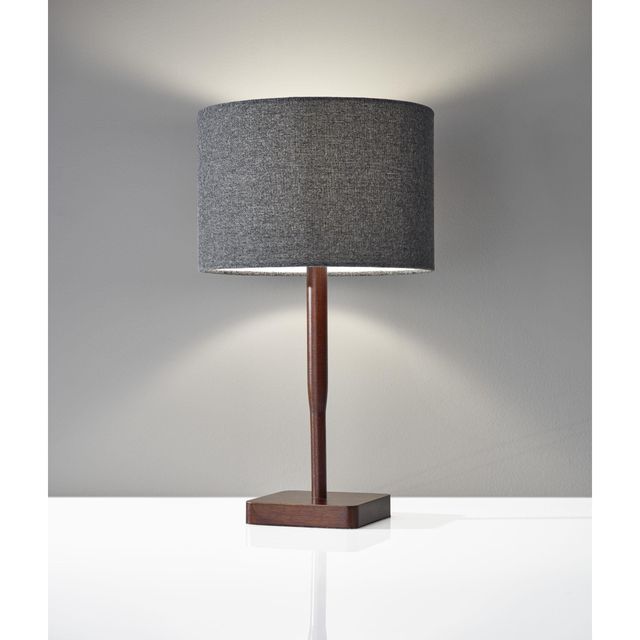 Adesso® Ellis Walnut Table Lamp-1