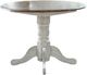 Liberty Furniture Carolina Crossing Antique Honey Dining Table with White Base-0