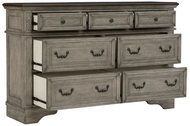 Signature Design by Ashley® Lodenbay Antique Gray/Brown Dresser and Mirror-1