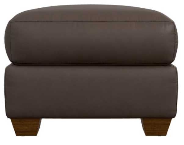 La-Z-Boy® Wilmette Cognac Leather Ottoman-3