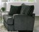 Furniture of America® Loughlin Gun Metal Chair-1