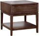 A-America® Corvallis Dark Amber Chairside Table-0