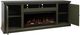 Legends Home Kensington Shadow Grove 86" Fireplace Console-4