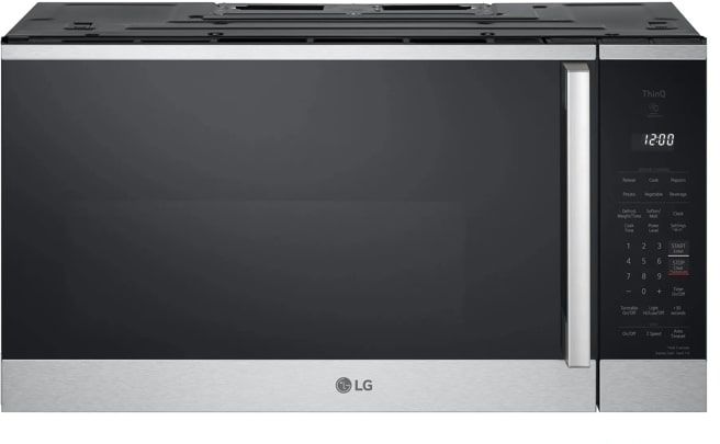 LG 1.8 Cu. Ft. PrintProof™ Stainless Steel Smart Over The Range Microwave 