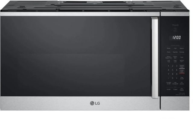 LG 1.8 Cu. Ft. PrintProof™ Stainless Steel Smart Over The Range Microwave 