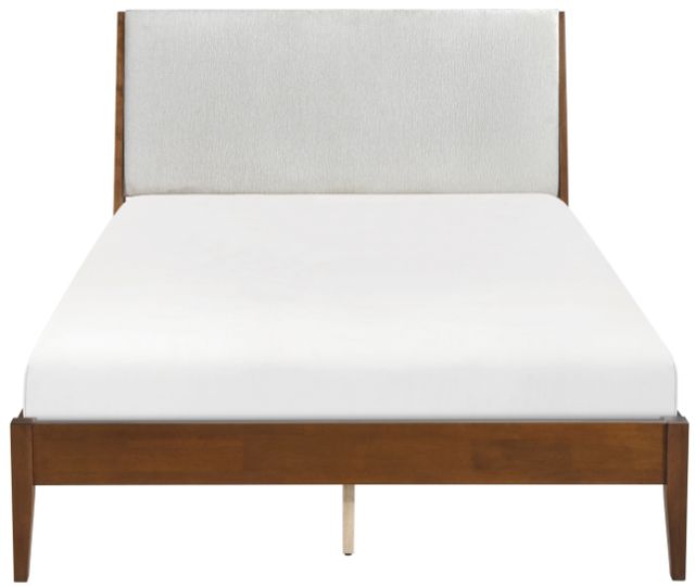 Homelegance® Jasper Chestnut/Light Gray Queen Platform Bed-2