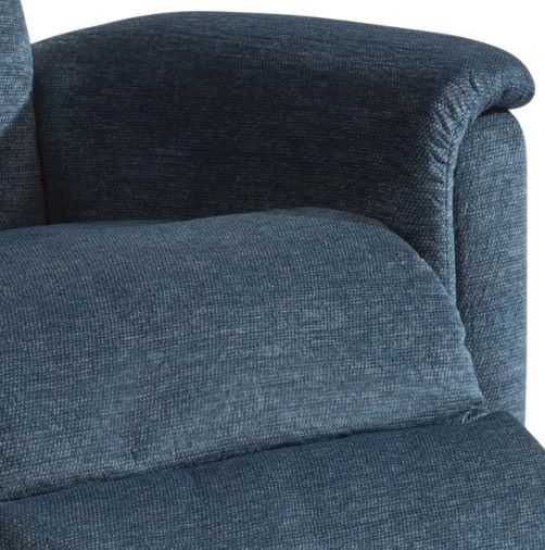 Flexsteel® Luna Blue Navy Power Rocking Recliner-2
