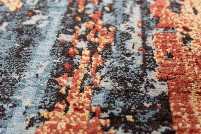 Rizzy Home Premier Blue 5'x8' Rectangular Rug-3