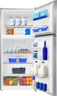 Midea® 18.0 Cu. Ft. Stainless Steel Top Freezer Refrigerator-4