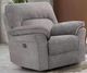 Furniture of America® Josias Light Gray Manual Glider Recliner-0