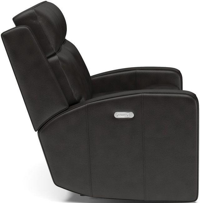 Flexsteel® Cody Dark Brown Power Reclining Loveseat with Power Headrests-3
