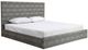 VIG Furniture Modrest Dynasty Grey Eastern King Panel Bed-0
