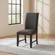 Coaster® Berning 2-Piece Charcoal Upholstered Dining Side Chair Set-1