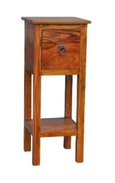Jaipur Furniture Ganga Range Brown Telephone Table-0