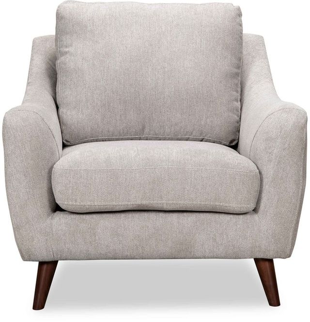 Mazin Furniture Kitchener Light Beige Upholstered Accent Chair-1